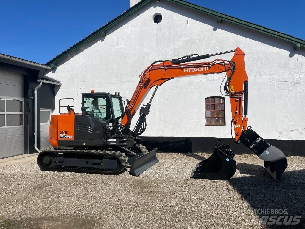 Hitachi ZX 85 Rupsgraafmachines