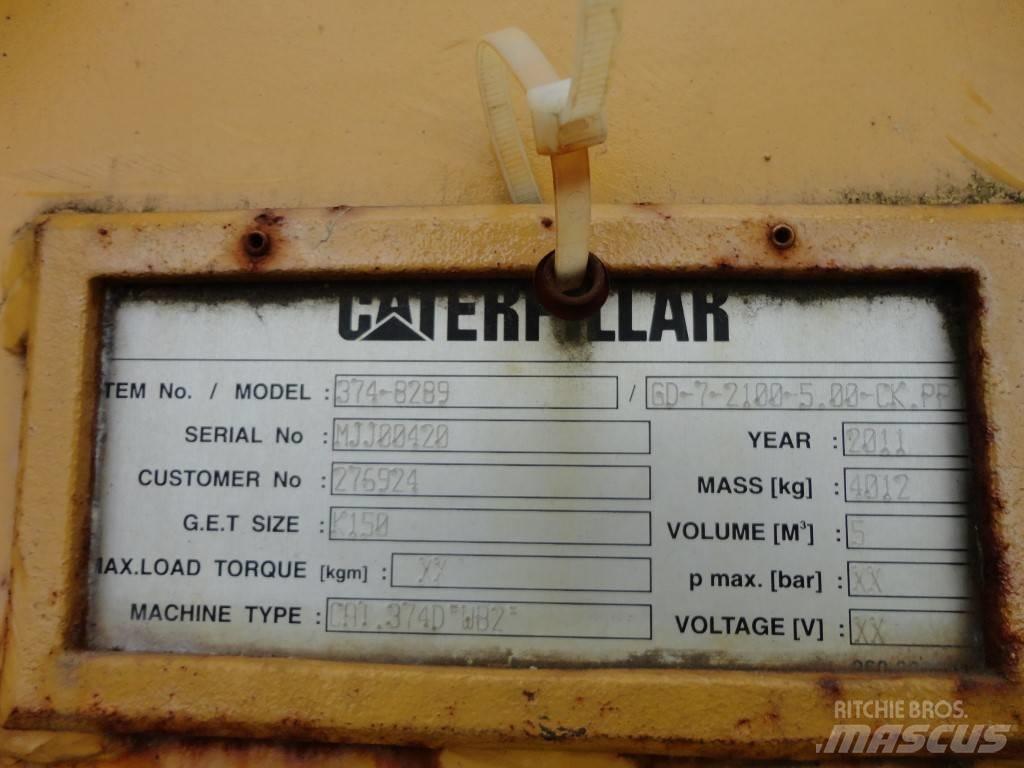 CAT 374 CAT bucket Bakken
