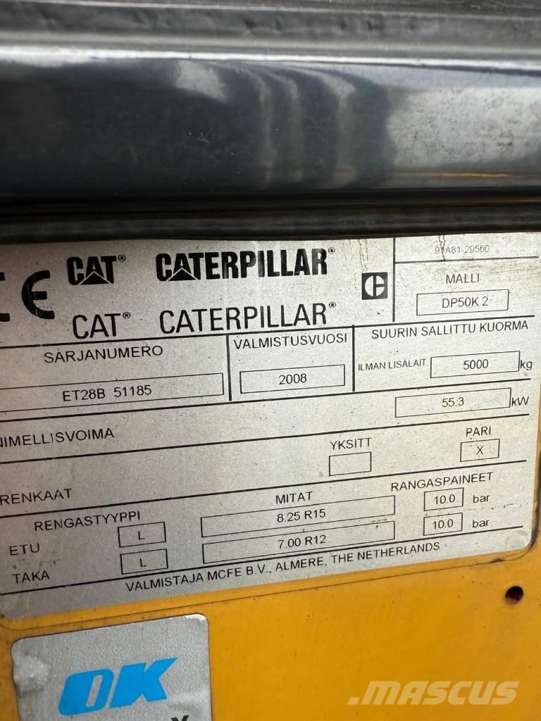 CAT DP50K2 Diesel heftrucks