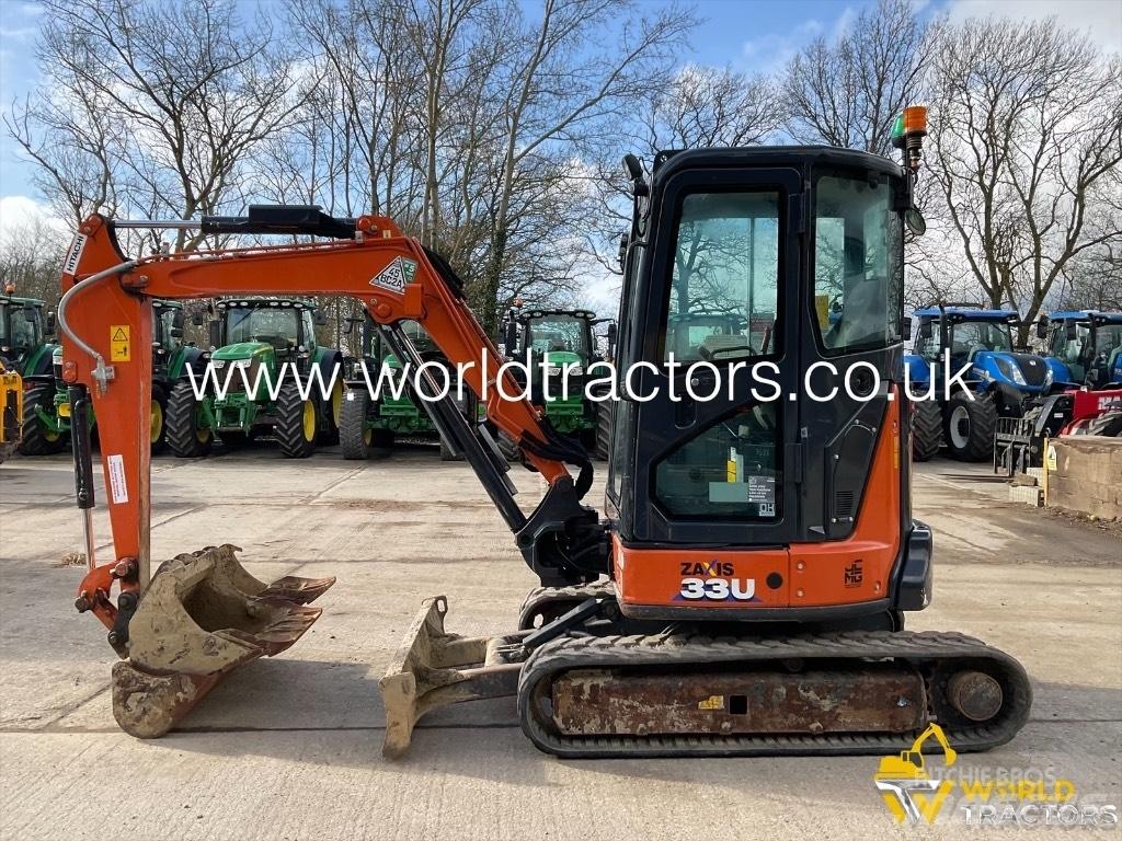 Hitachi ZX 33 U Minigraafmachines < 7t
