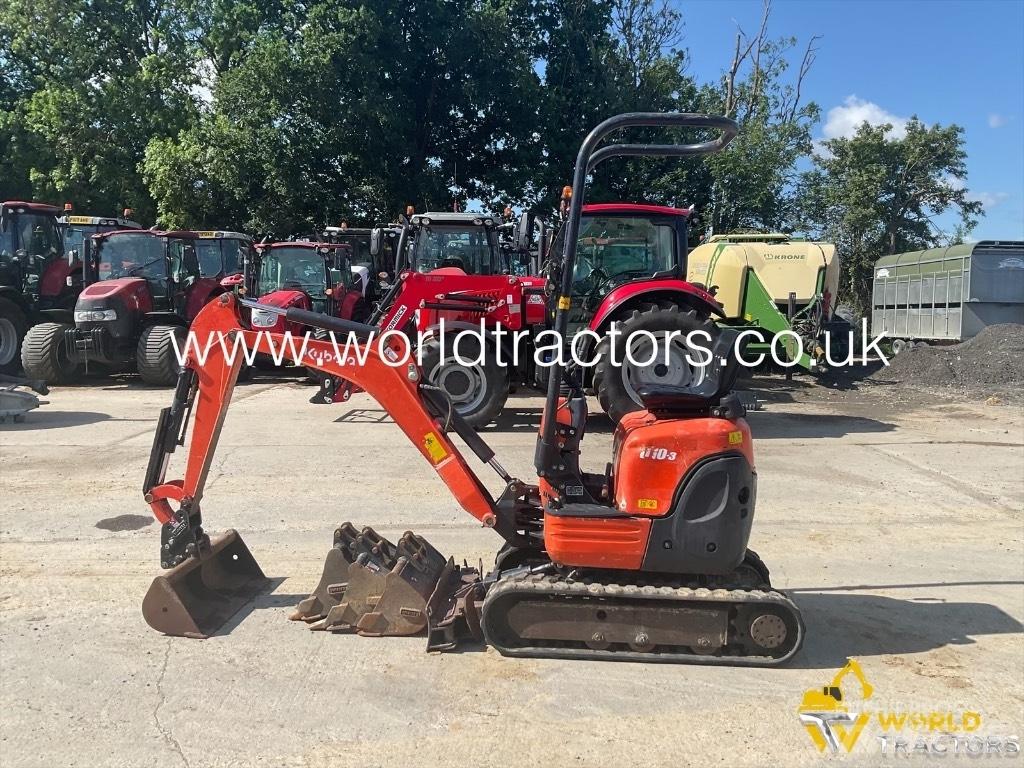 Kubota U 10-3 Minigraafmachines < 7t
