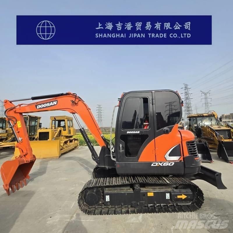 Doosan DX 60 Rupsgraafmachines