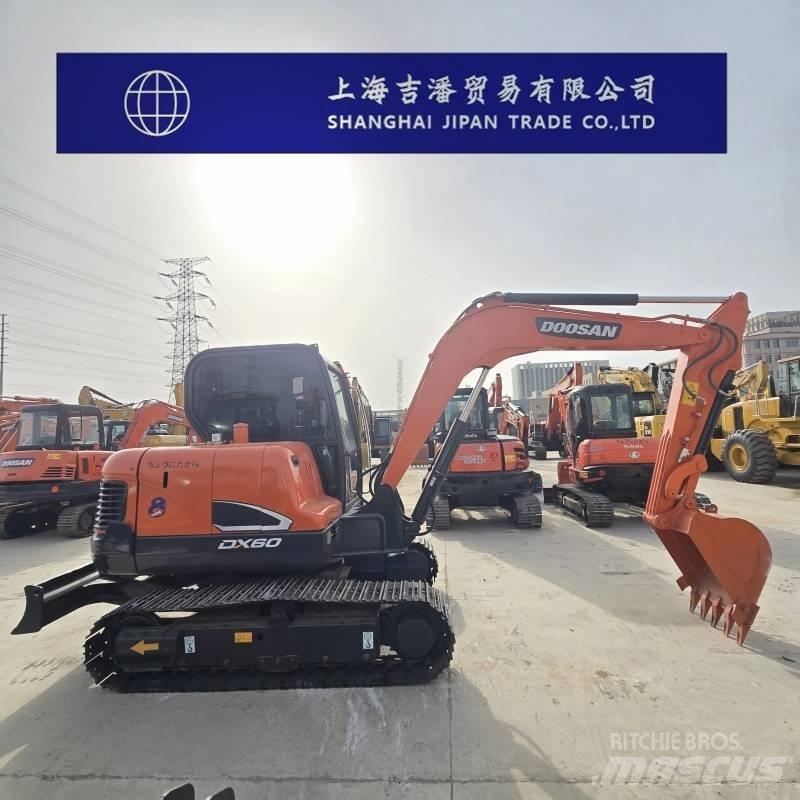 Doosan DX 60 Rupsgraafmachines