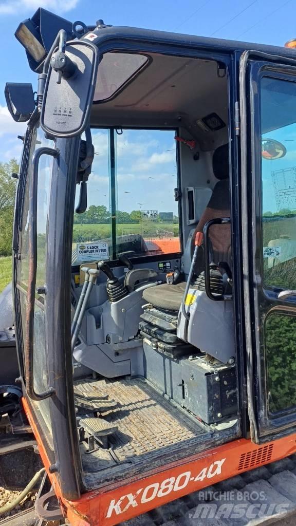 Kubota KX 080-4 Midigraafmachines 7t - 12t
