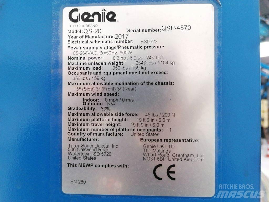 Genie QS-20 Telescoophoogwerkers