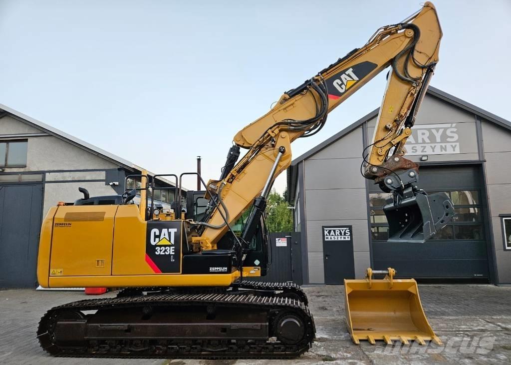CAT 323 EL Rupsgraafmachines