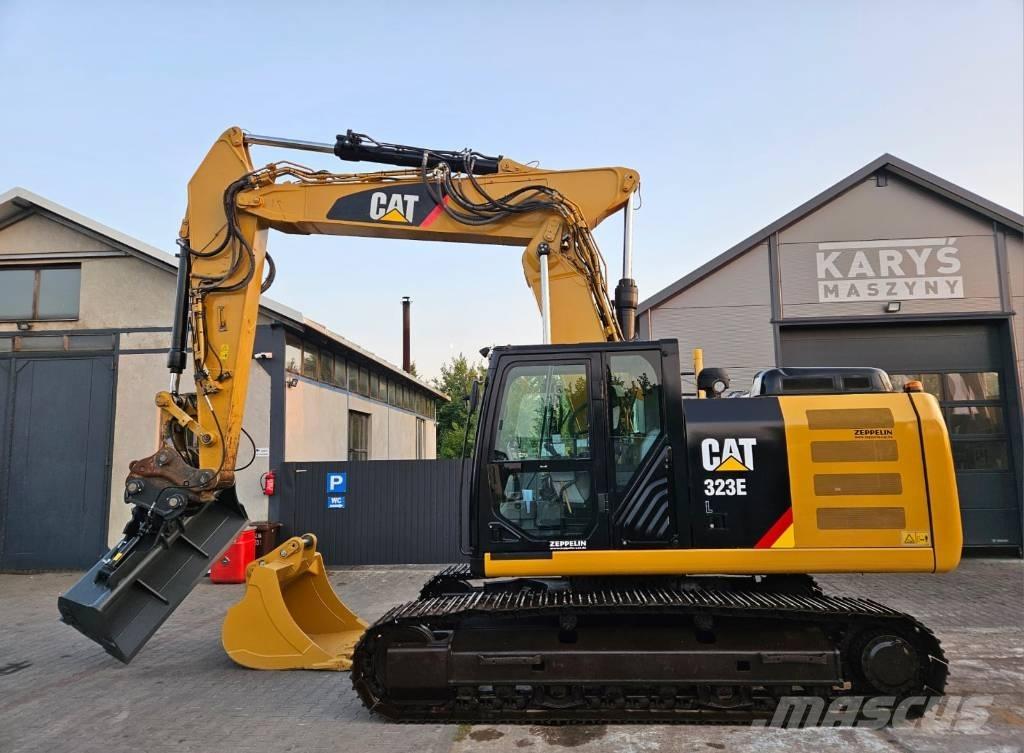 CAT 323 EL Rupsgraafmachines