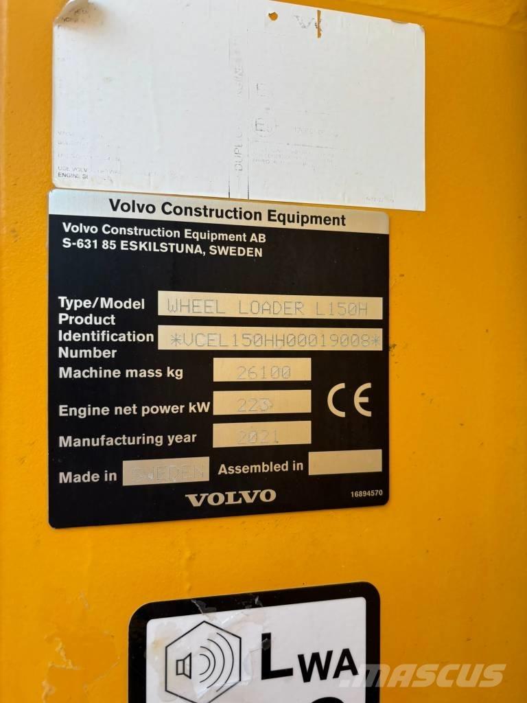 Volvo L150H Wielladers