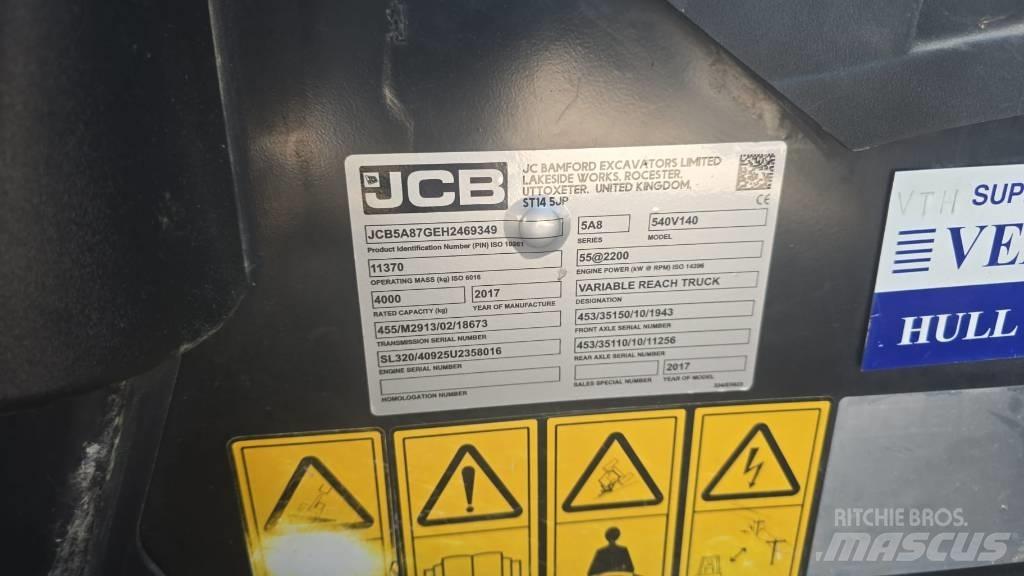 JCB 540-140 Verreikers