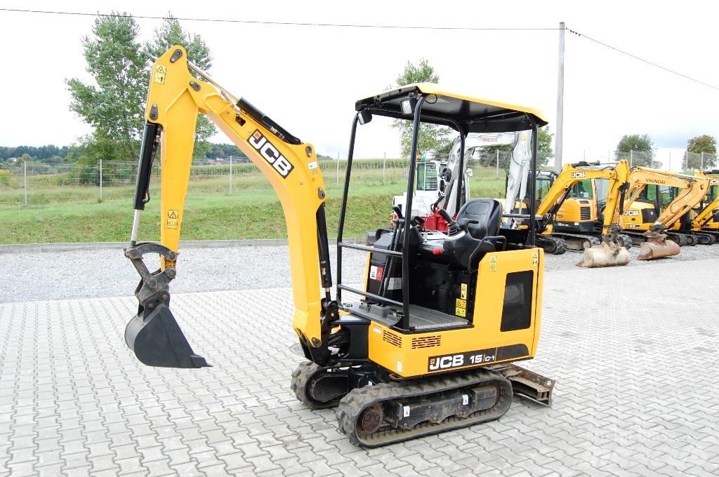 JCB 15 C-1 JCB 16C-1 Minigraafmachines < 7t