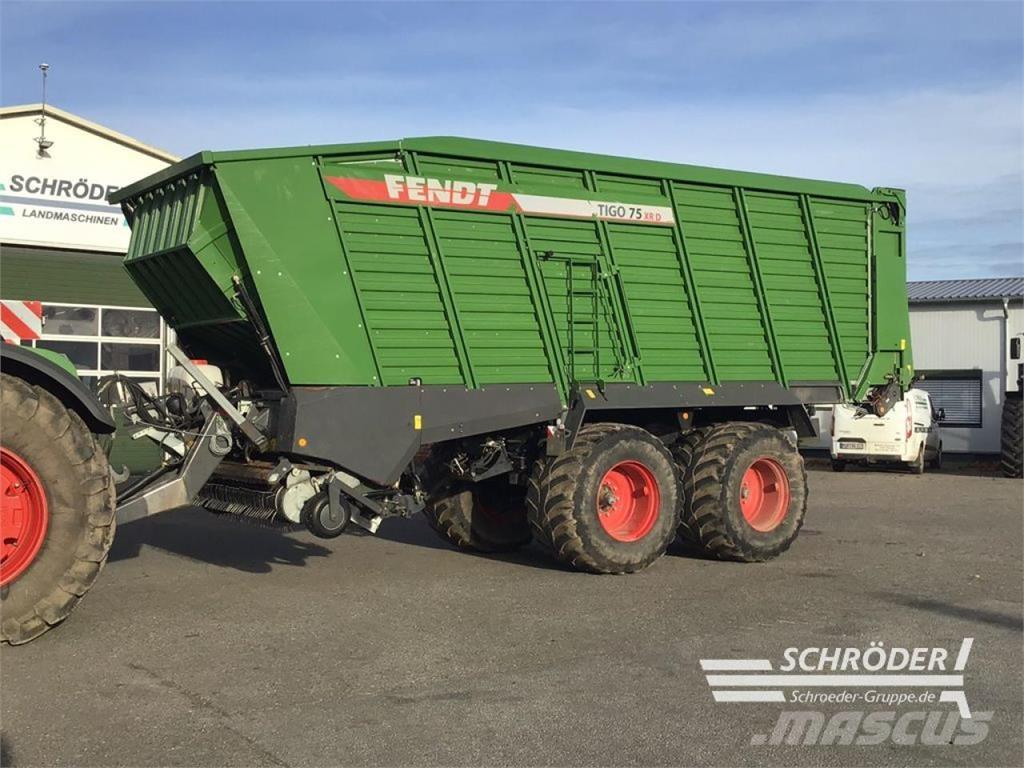 Fendt TIGO 75 XR Opraapwagens