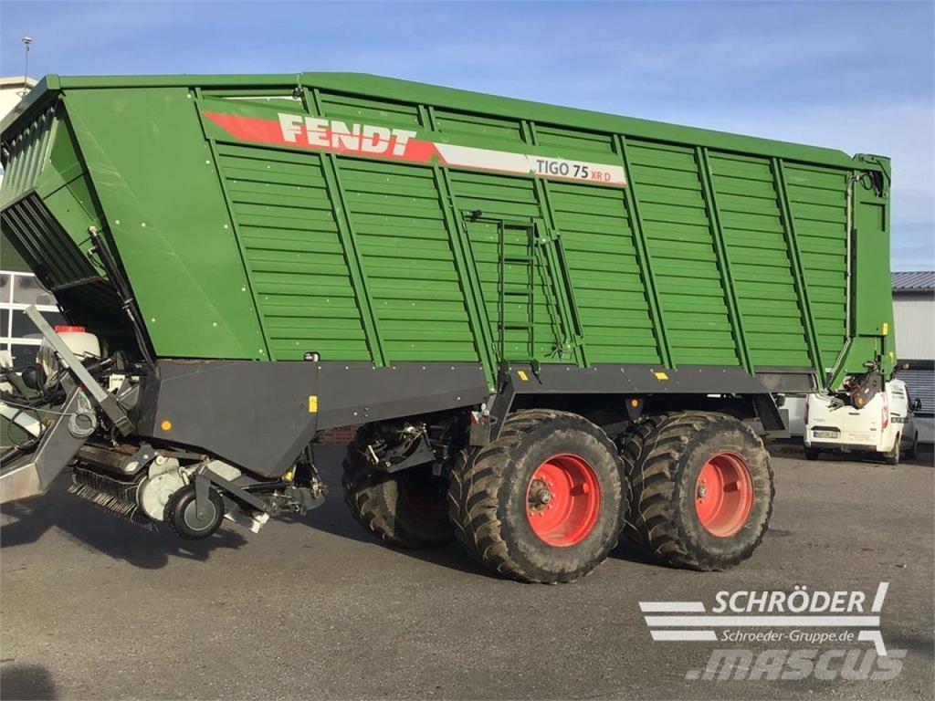 Fendt TIGO 75 XR Opraapwagens