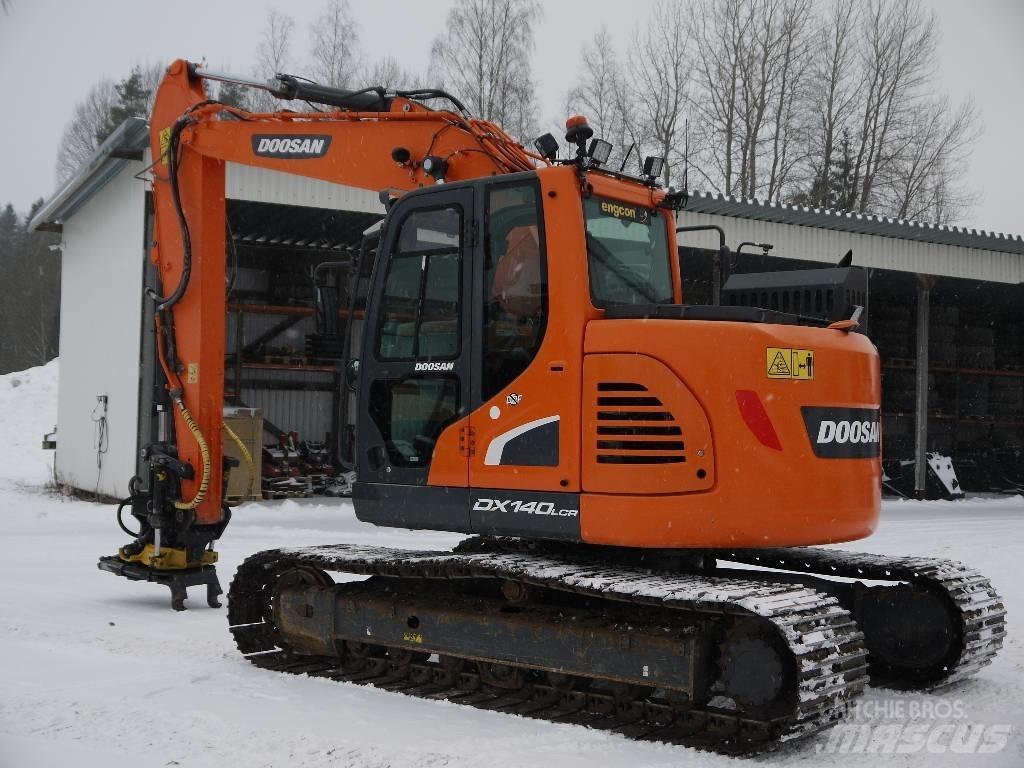 Doosan DX 140 LCR-5 Rupsgraafmachines