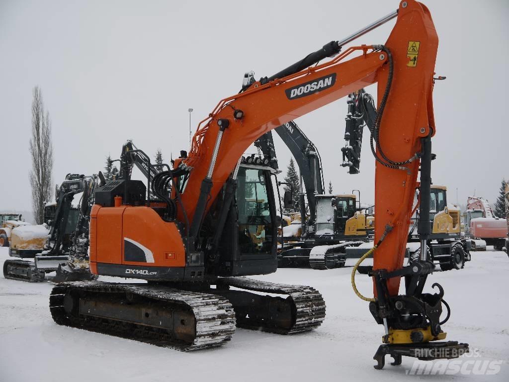 Doosan DX 140 LCR-5 Rupsgraafmachines