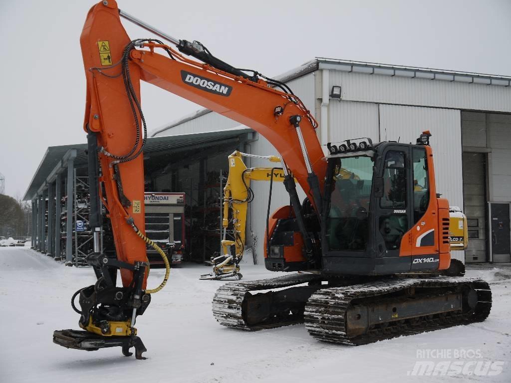 Doosan DX 140 LCR-5 Rupsgraafmachines