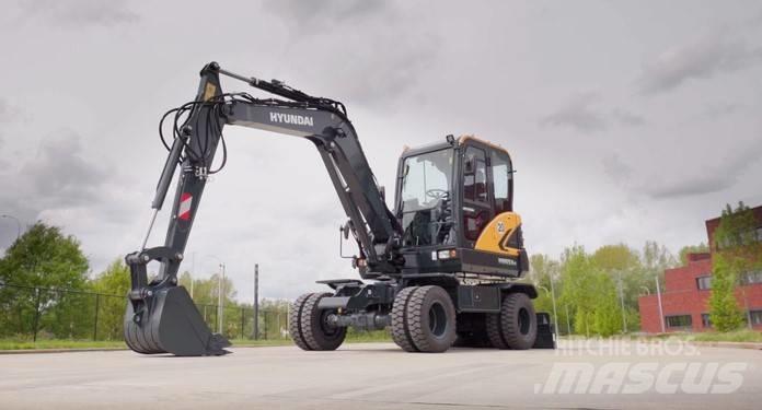 Hyundai HW 65 A Wielgraafmachines