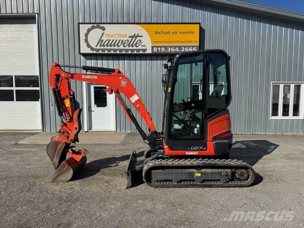 Kubota U 27-4 Minigraafmachines < 7t