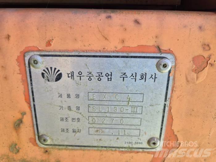 Daewoo Solar 130 III Rupsgraafmachines