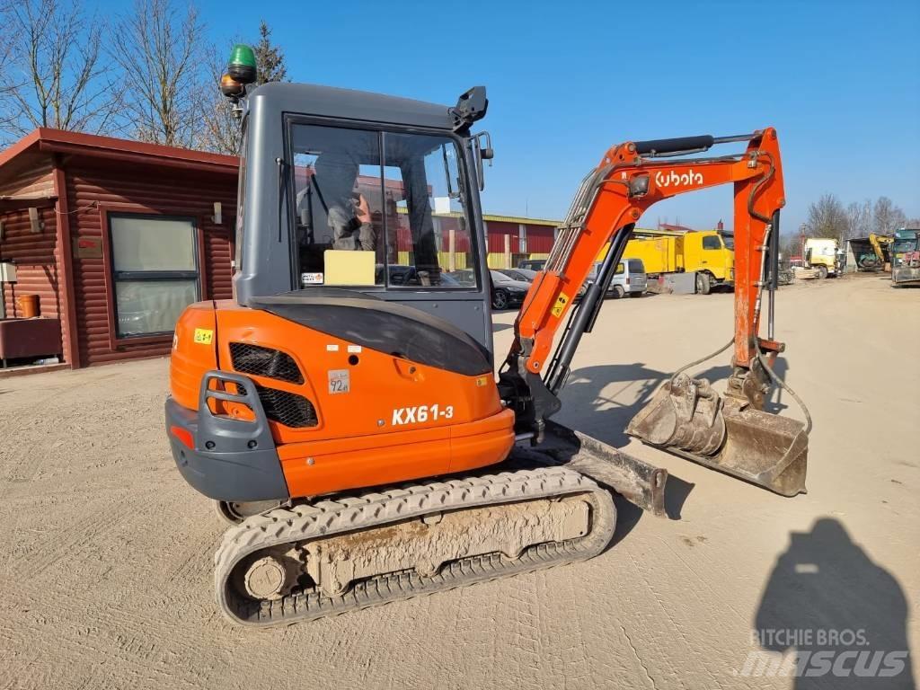 Kubota KX 61-3 Minigraafmachines < 7t