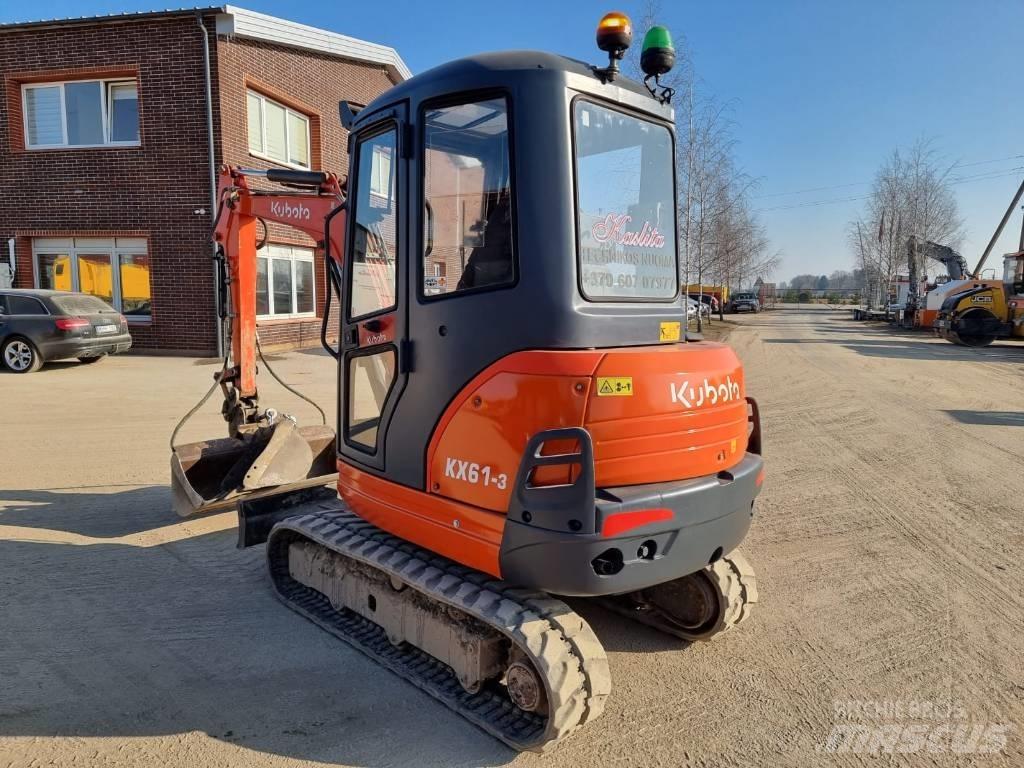 Kubota KX 61-3 Minigraafmachines < 7t