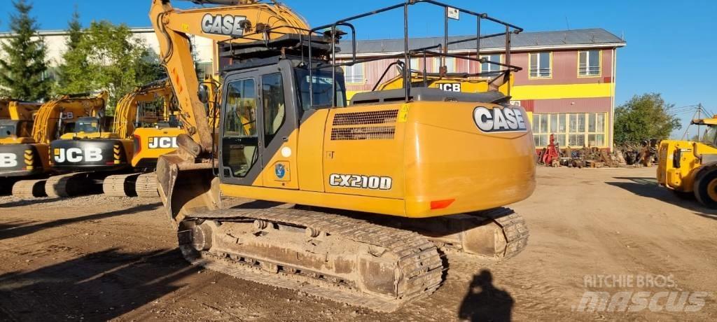 CASE CX 210 D Rupsgraafmachines