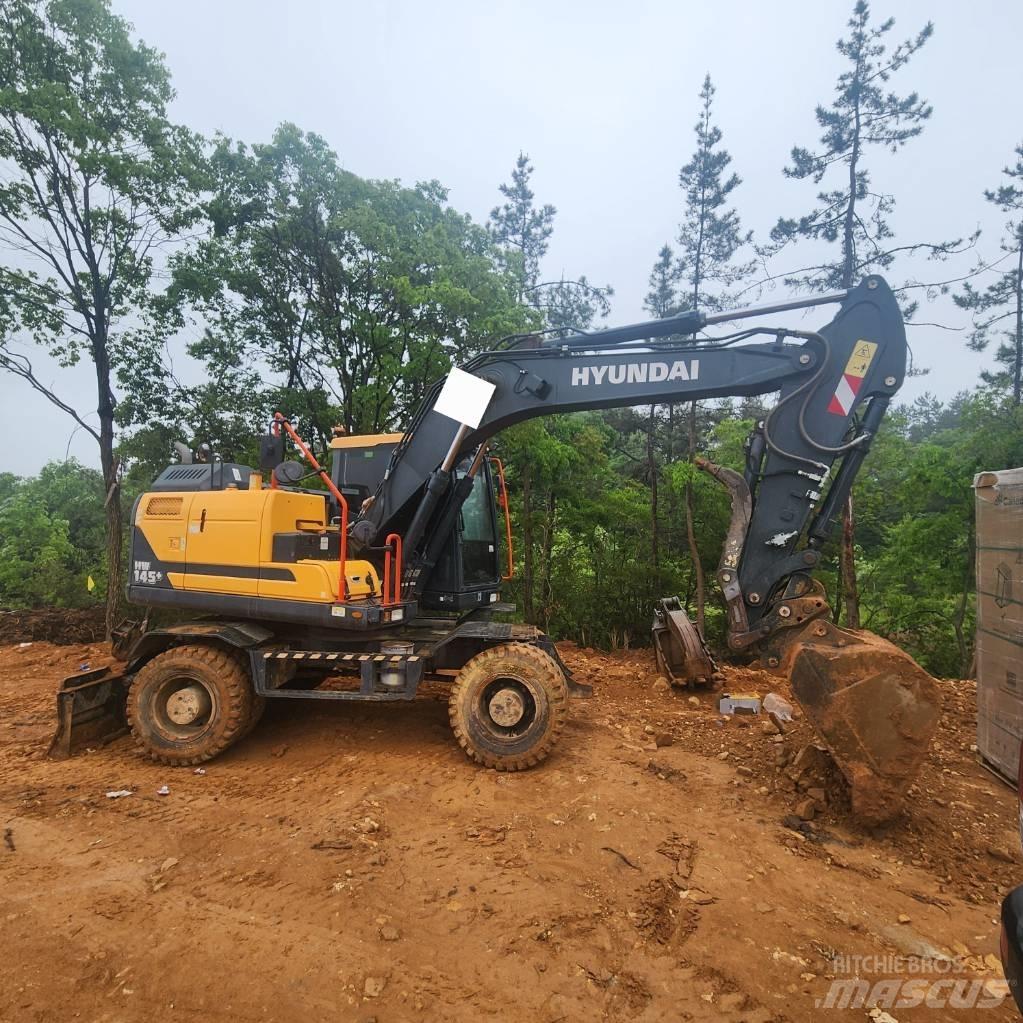 Hyundai HW 145 Wielgraafmachines