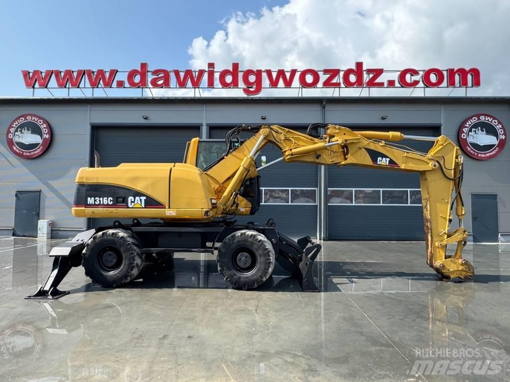 CAT M 316 C Wielgraafmachines