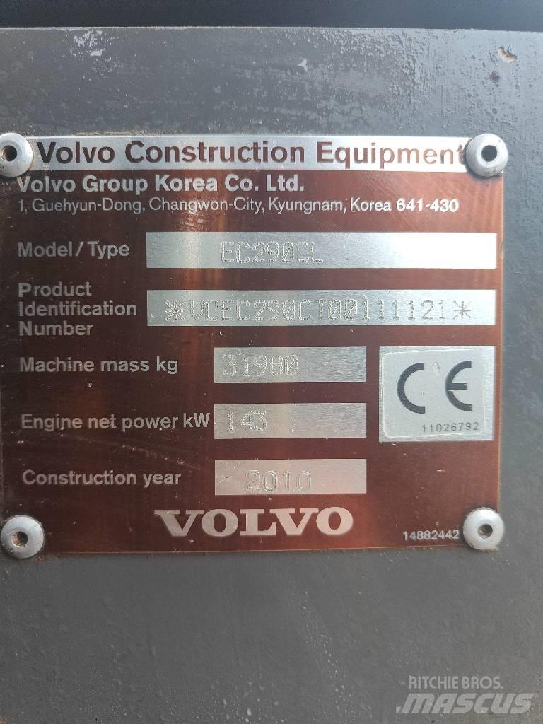 Volvo EC 290 C L Rupsgraafmachines