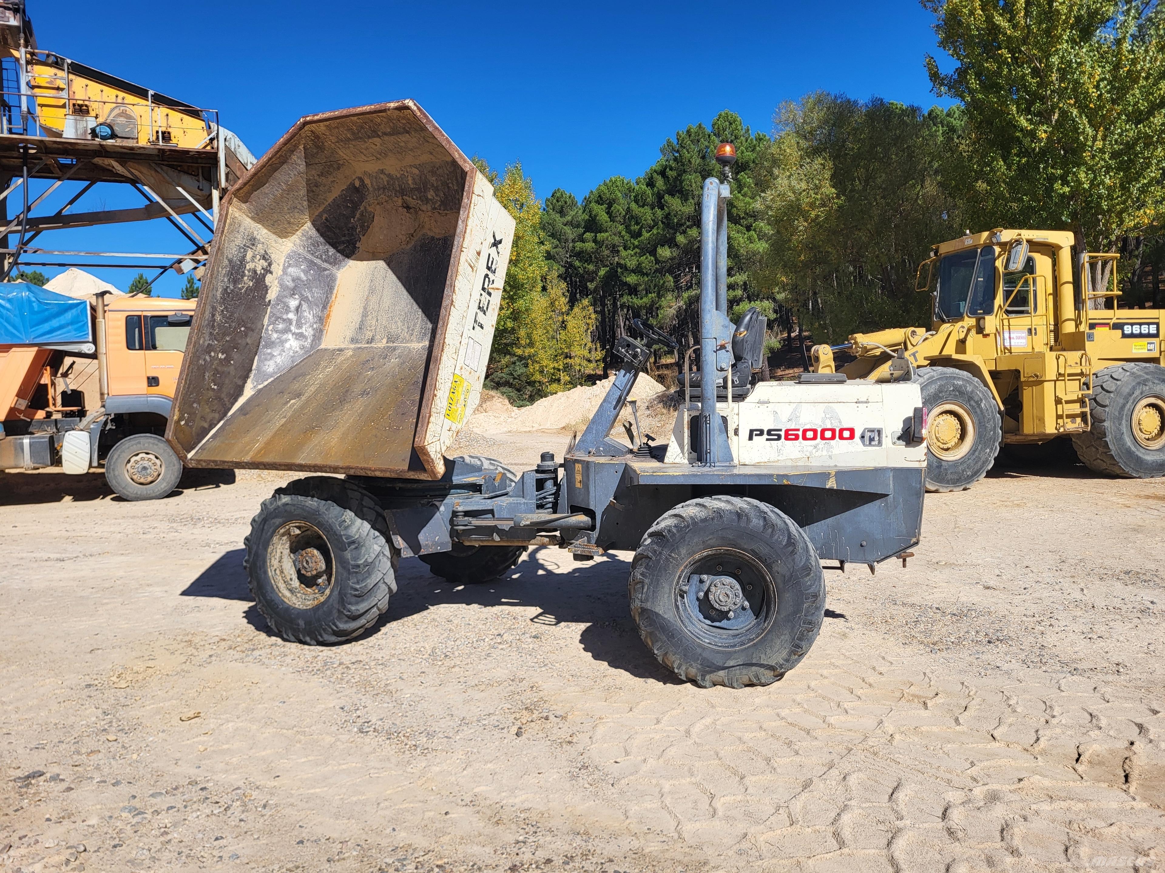  Dumper Terex Ps6000 Mini Dumpers