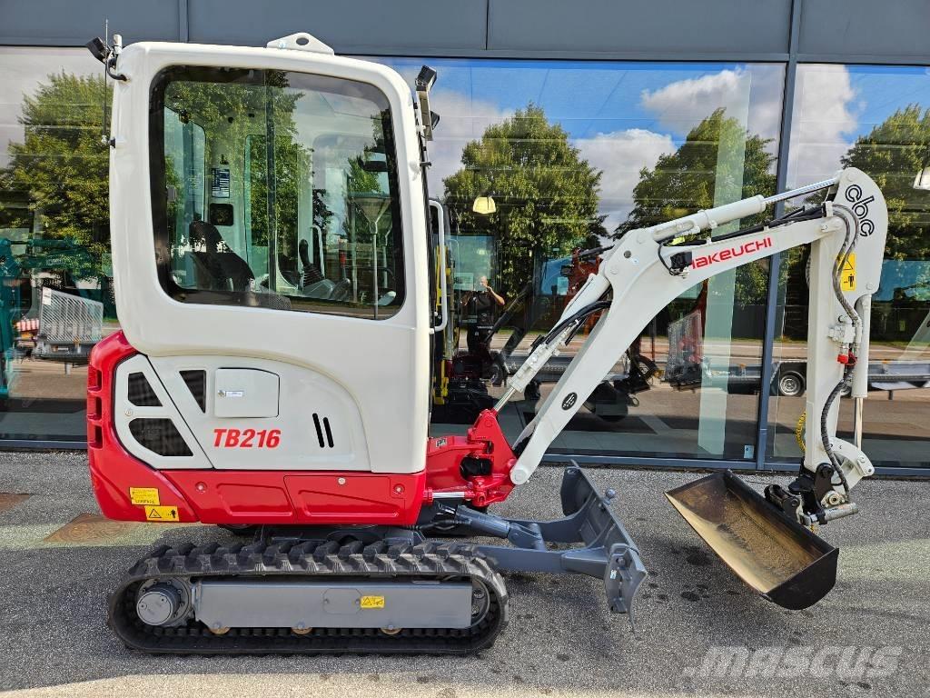 Takeuchi TB 216 Minigraafmachines < 7t