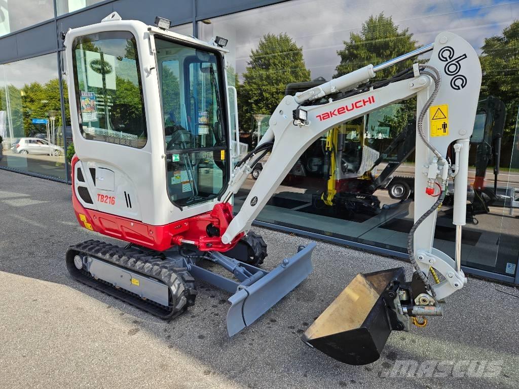Takeuchi TB 216 Minigraafmachines < 7t