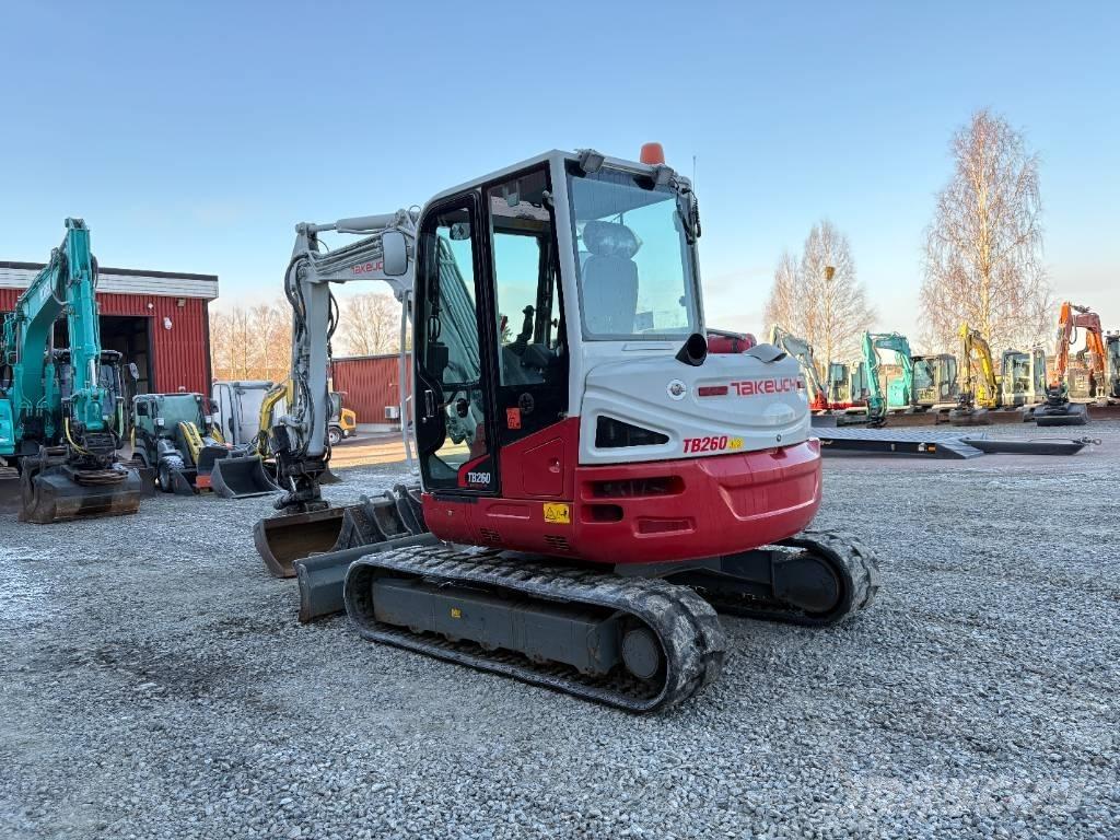 Takeuchi TB260 Minigraafmachines < 7t