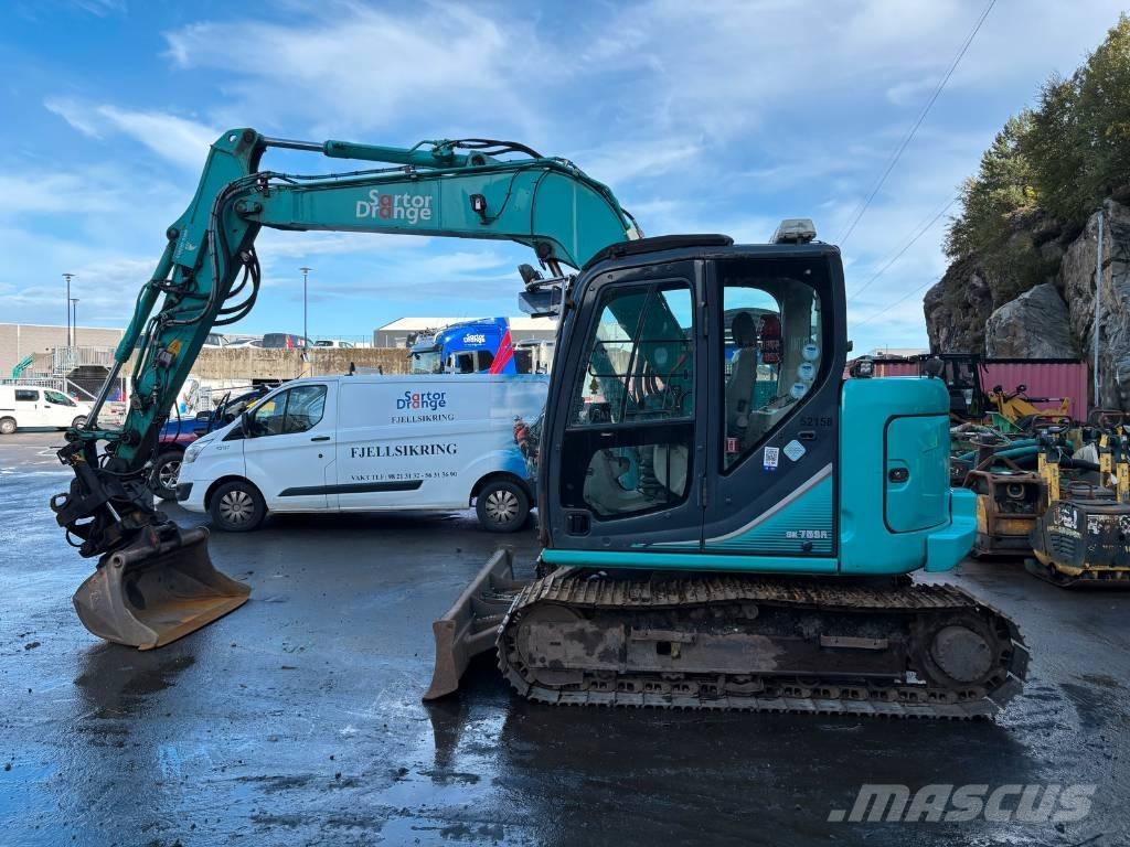 Kobelco SK 75 SR-3E Midigraafmachines 7t - 12t