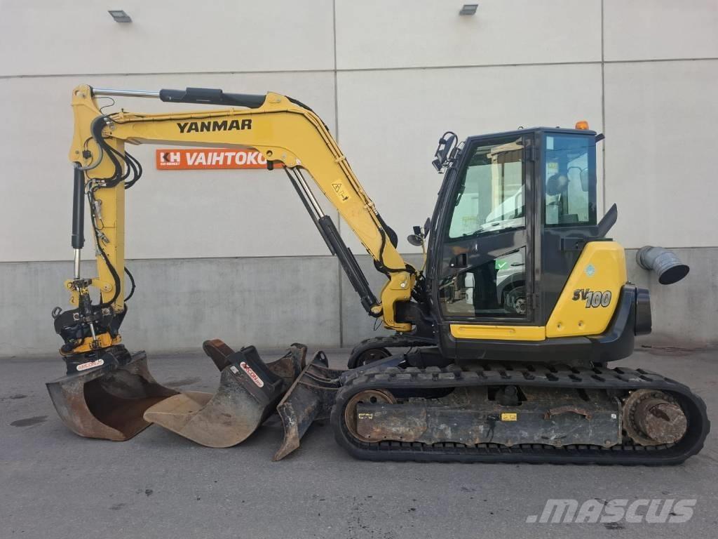 Yanmar SV 100-2A Midigraafmachines 7t - 12t