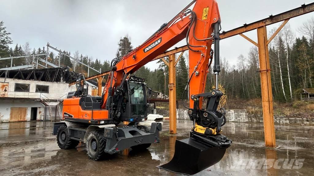Doosan DX 170 W Wielgraafmachines