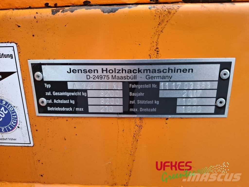 Jensen A141 XL DI Houtversnipperaars