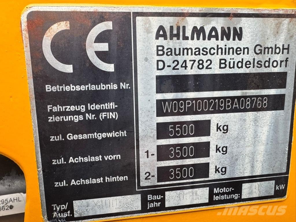 Allman AX 100 Wielladers