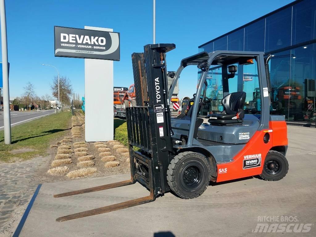 Toyota 52-8 FD F 25 Diesel heftrucks