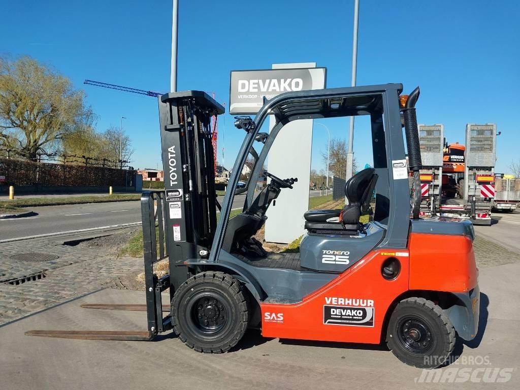 Toyota 52-8 FD F 25 Diesel heftrucks