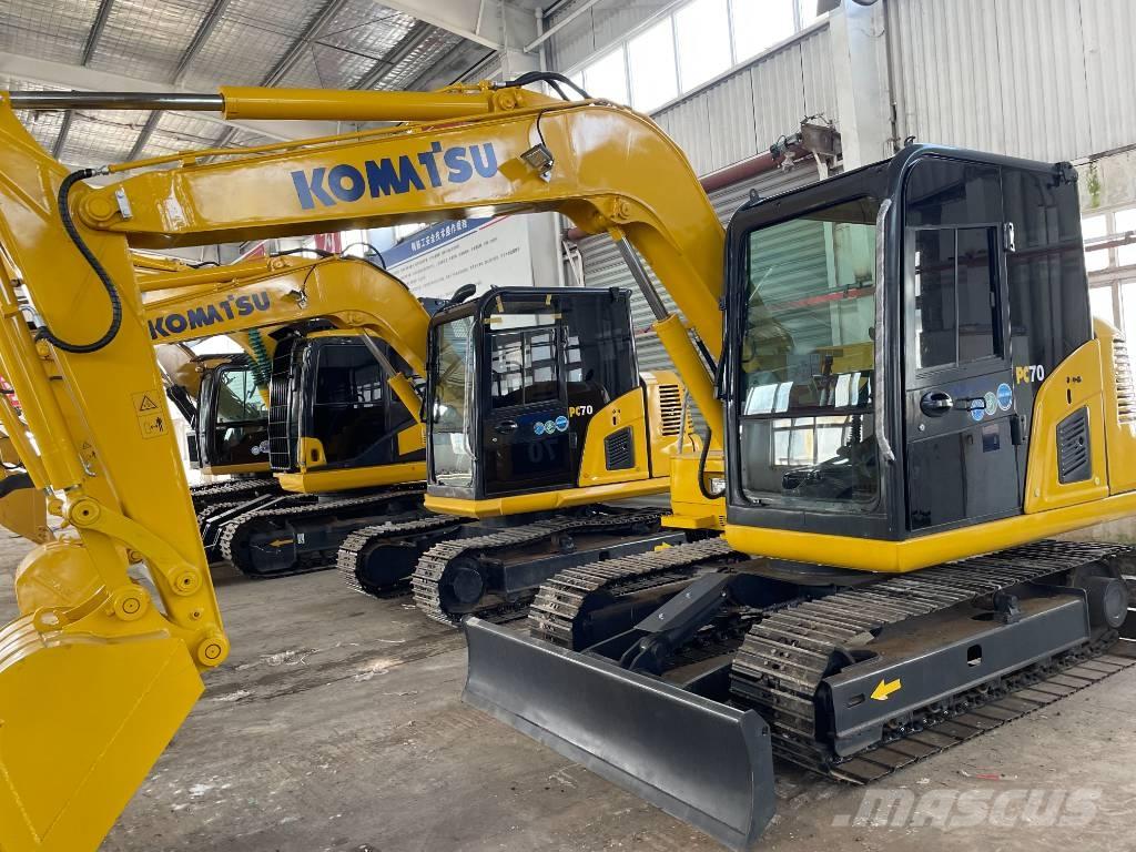 Komatsu PC 70 Midigraafmachines 7t - 12t