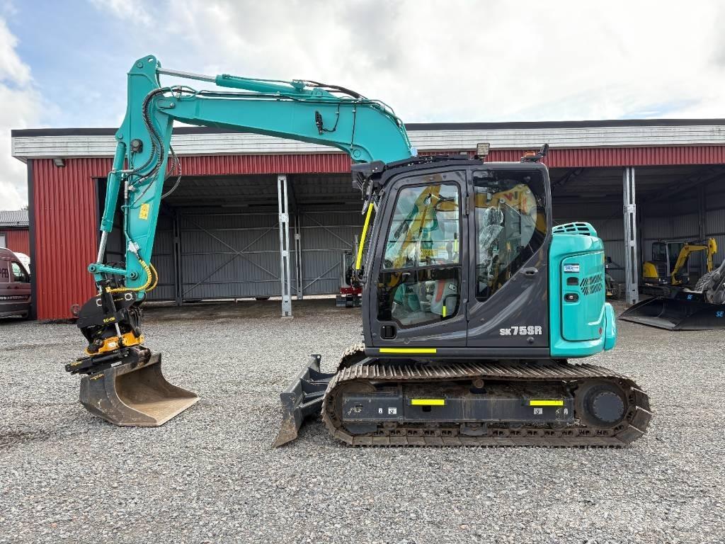 Kobelco SK75SR-7 Midigraafmachines 7t - 12t