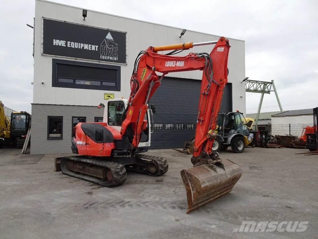 Kubota KX080-3 Minigraafmachines < 7t