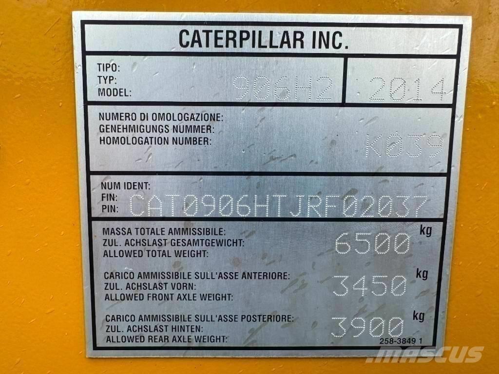 CAT 906 H 2 Wielladers