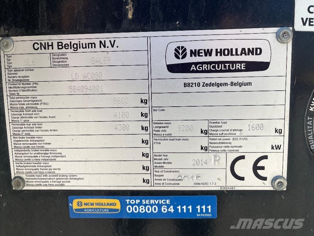 New Holland 1290 Vierkante balenpers
