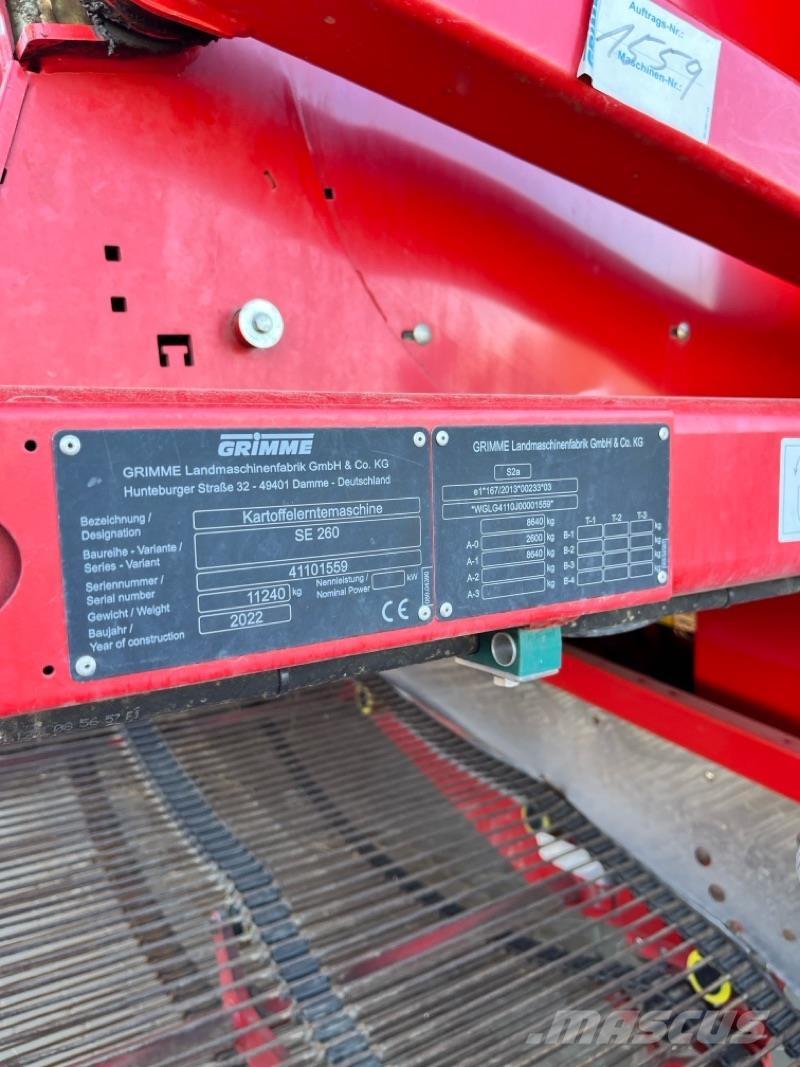 Grimme SE260 Landbouw - overige