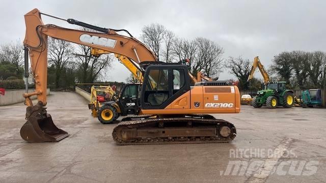 CASE CX 210 C Rupsgraafmachines