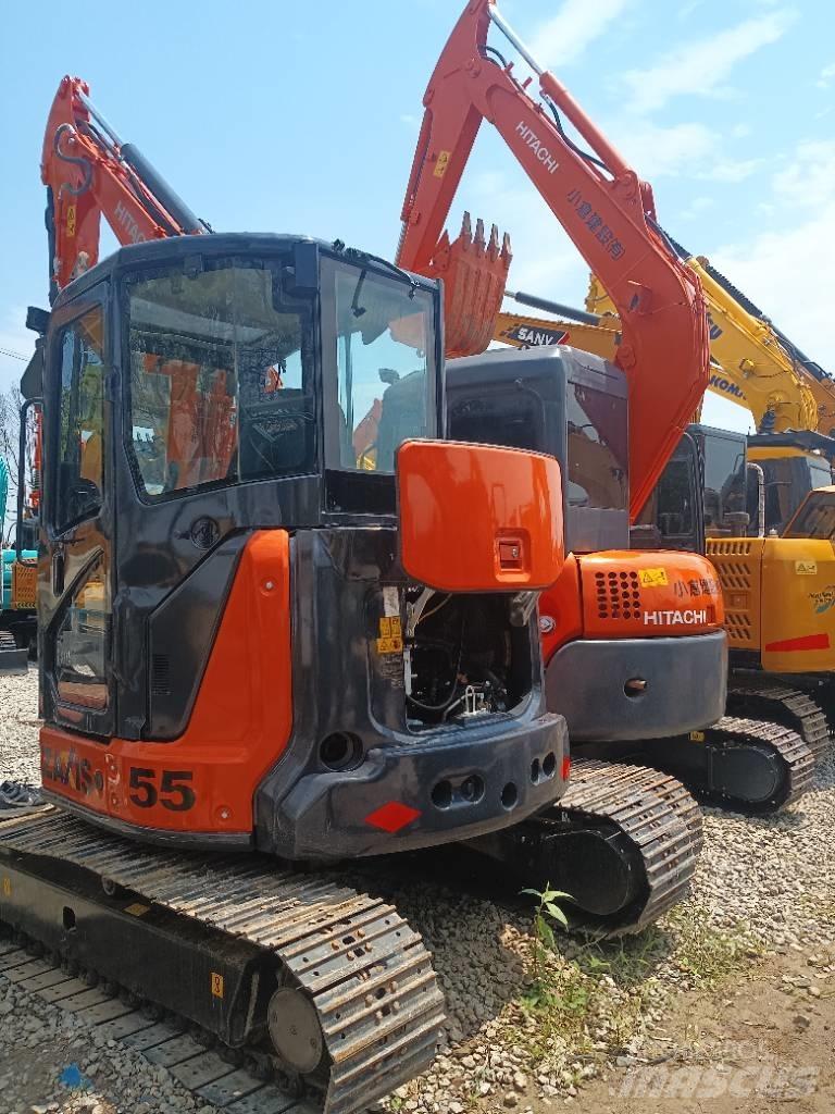 Hitachi ZX 55 Rupsgraafmachines