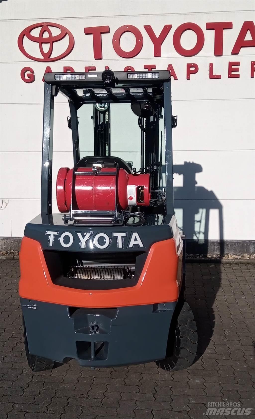 Toyota 02-8FGF30 LPG heftrucks