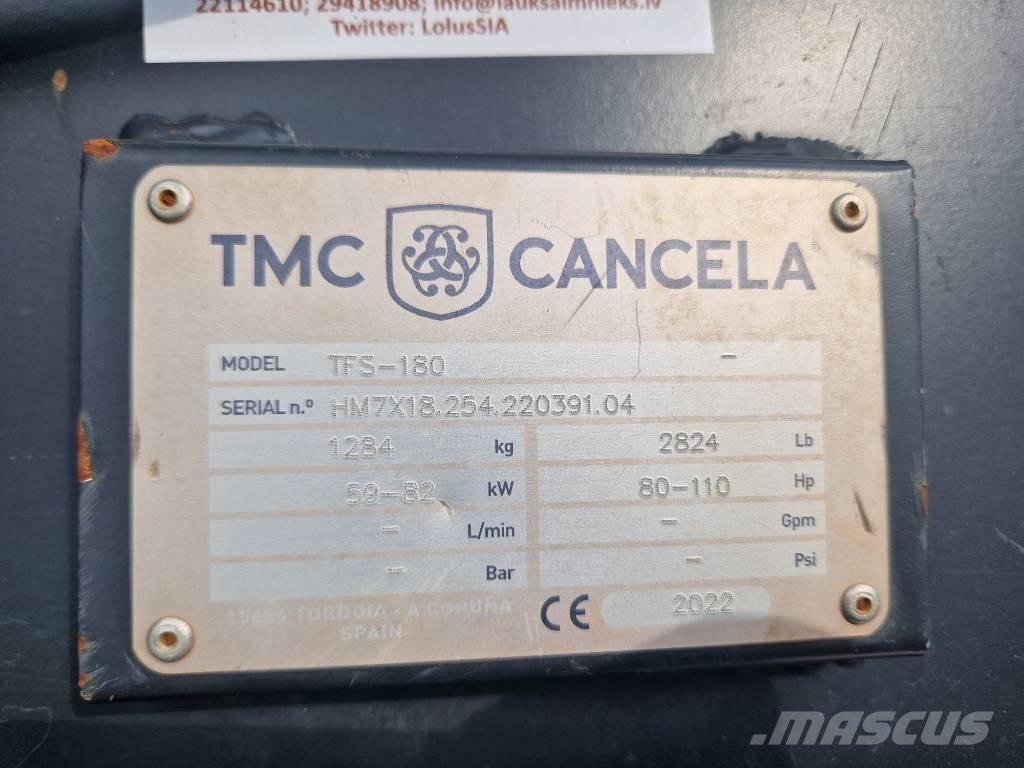 TMC Cancela TFS-180 Rotorkopeggen / rototillers
