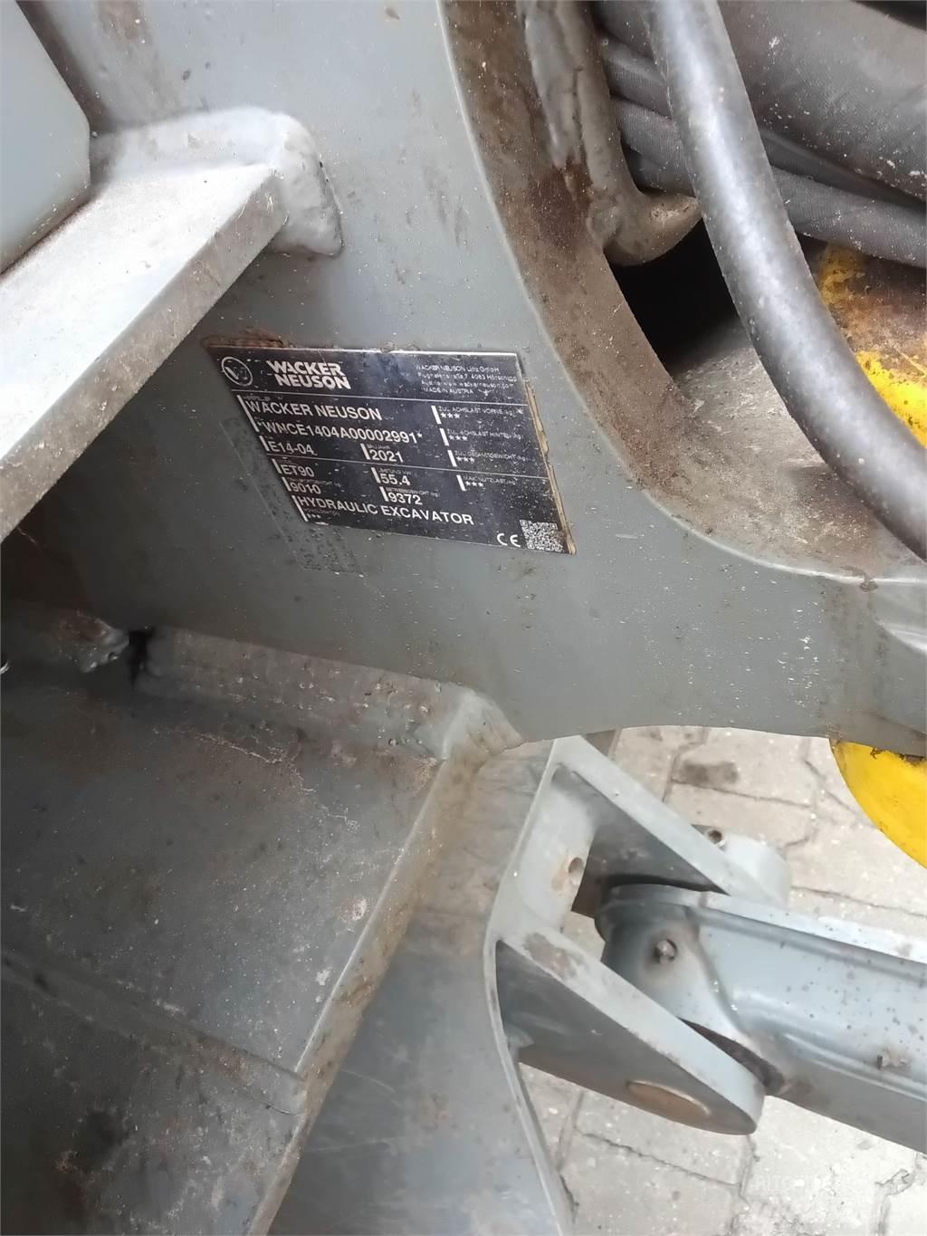Wacker Neuson ET90 Rupsgraafmachines